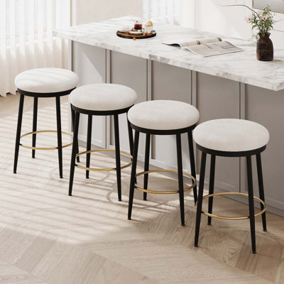 Tabouret de comptoir moderne 24,75 po Yamanda