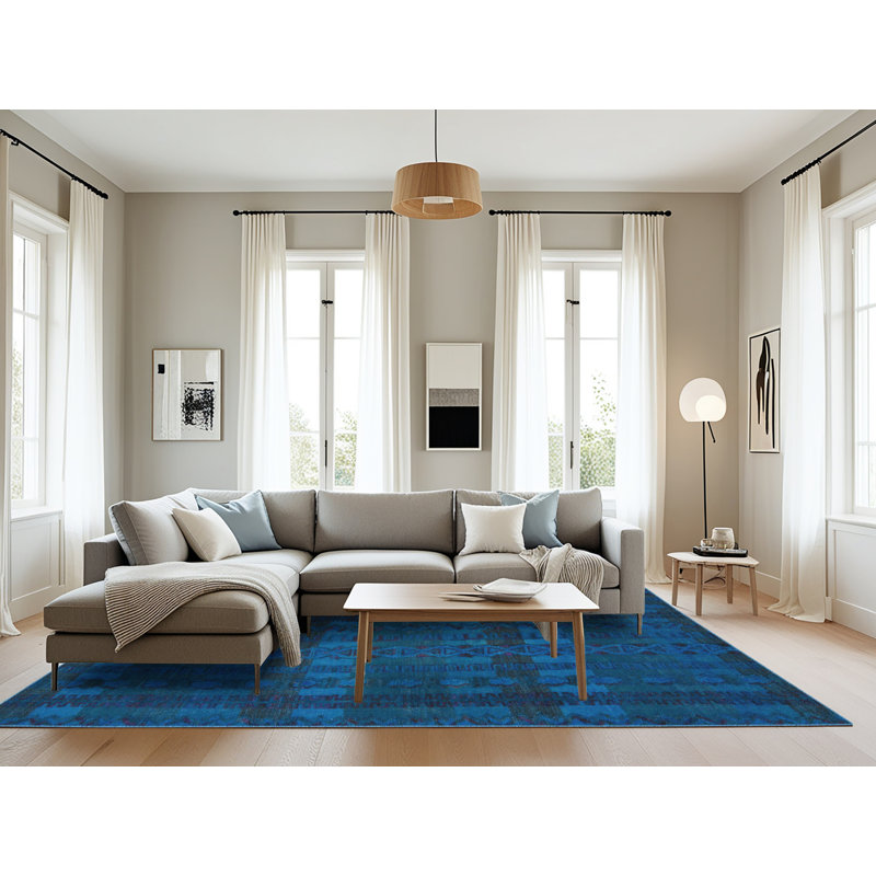 Tapis abstrait moderne 5191, Rectangle 8 pi x 12 pi