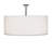 Fabric Semi Flush Mount