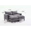 Causeuse avec rangement et repose-pieds-1947015484