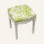 Tabouret de coiffeuse en bois massif Philomene-1264674616