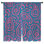 Rideaux obscurcissant et cachemire rose et bleu à motif cachemire - 2 panneaux