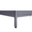 66 po h Casiers en métal, rangement pour garage - Bureau polyvalent gris