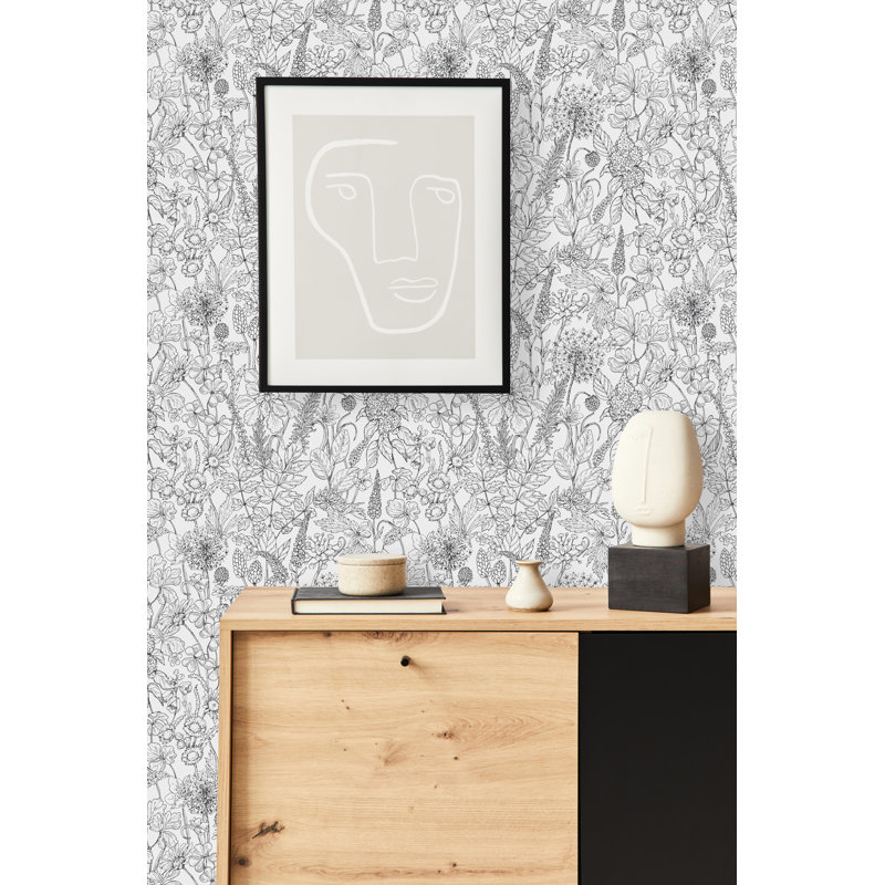 Panneau de papier peint, Vinyle, L 18,75 po x l 25 po