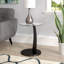 Table de bout en verre Bachmann
