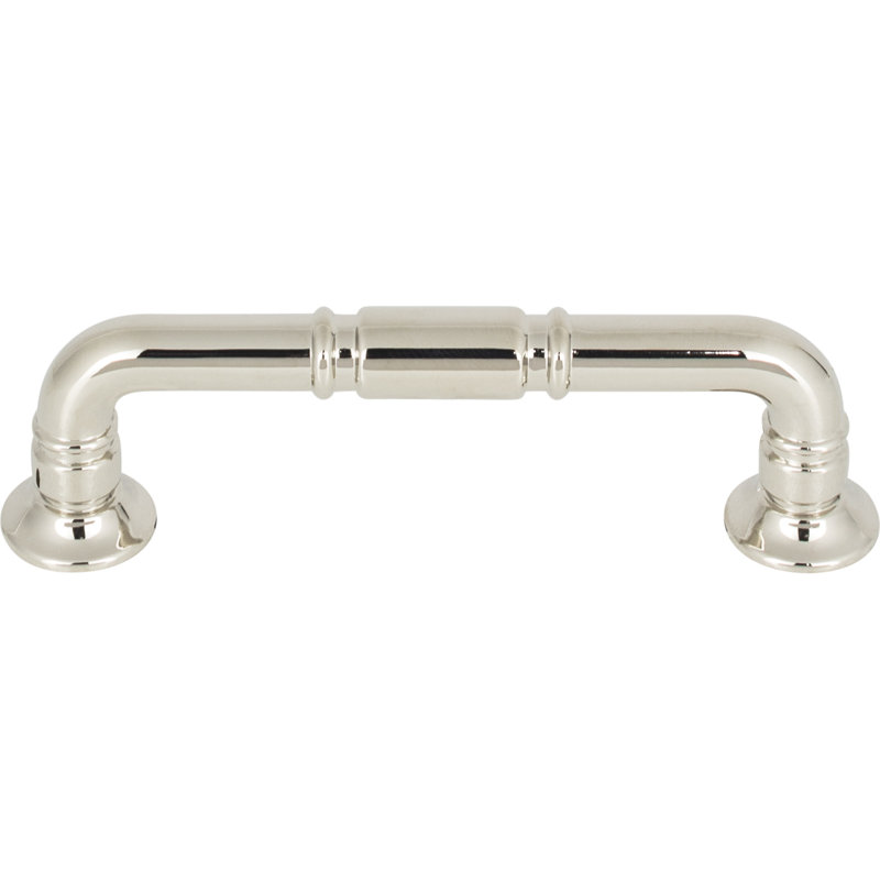 Grace Bar / Handle Pull, Polished Nickel, 3 3/4" Center to Center