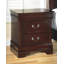 Lit-bateau Alisdair, commode, miroir, commode et table de chevet-657583449