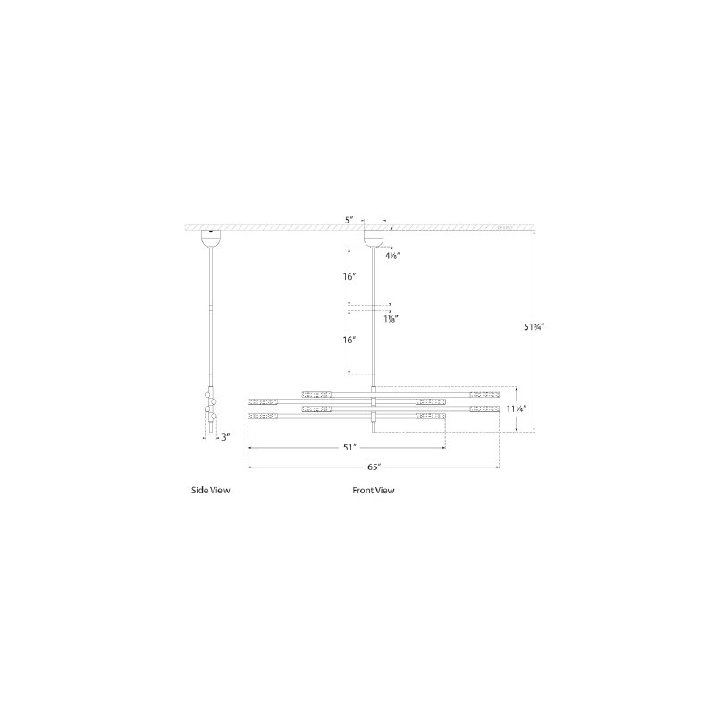 Kelly Wearstler Rousseau Grande Eight Light Articulating Chandelier, Polished Nickel, Etched Crystal