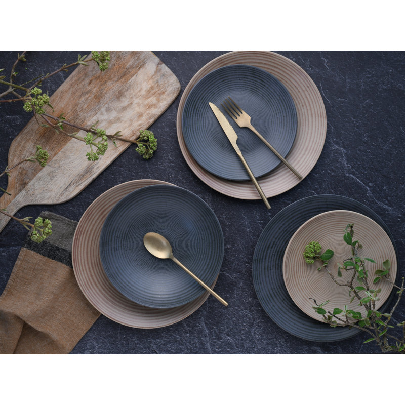 Catania Piece Stoneware Dinnerware Set - Service for 4