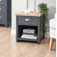 Kerry Sled End Table-27322651-27322653
