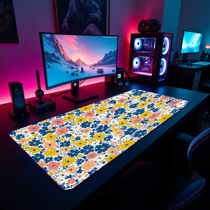 Polyester Desk Pad, 23.6x13.8