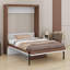 Lit escamotable avec bureau escamotable Murphy-1117305141