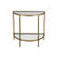 Glass Top End Table