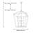 Marleah 8 - Light Lantern Geometric Chandelier
