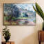 Paysage au port sur toile-92493478-92493479