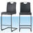 Alekay Upholstered Counter Stool with Metal Frame-1760875244