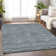 Premium Machine Washable Prisco Teal Rug