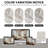 Linen-Look Total Blackout Curtains (Set of 2)-584098974-584098981