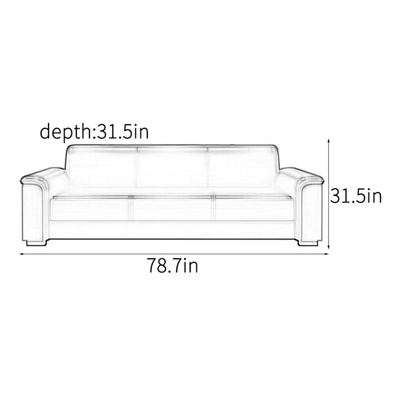 Modern classic simple sofa