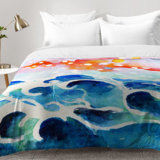 Ginette Fine Art Modern & Contemporary Abstract Comforter Set