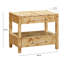 66 cm W Bedside Table
