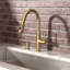 Pull Down Single Handle Kitchen Faucet with Accessories-112246305