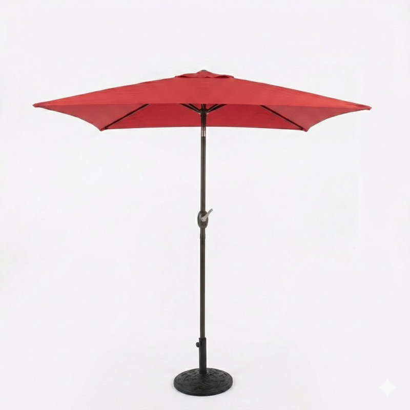 Parasol de marché carré de 78 po Nefertiti