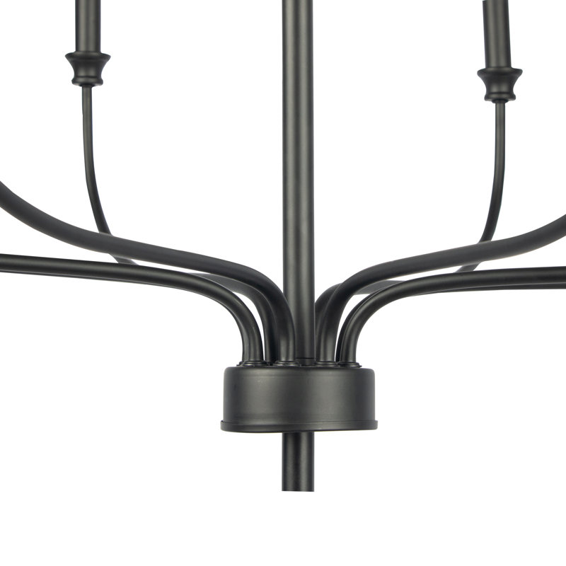 8 - Light Candle Style Classic / Traditional Chandelier(57.87")