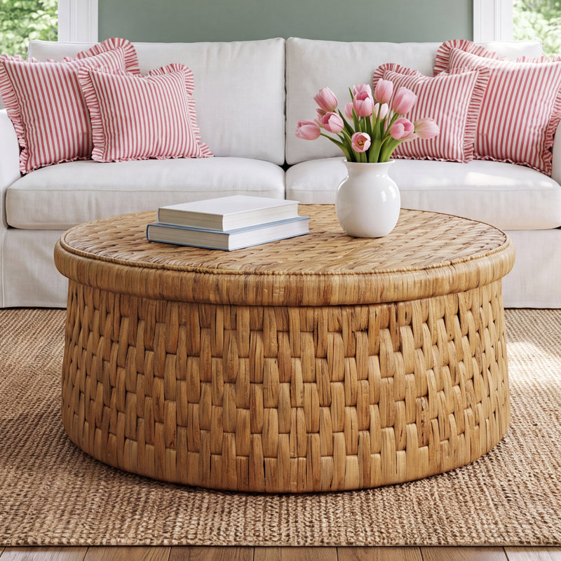 Palmera Drum Coffee Table