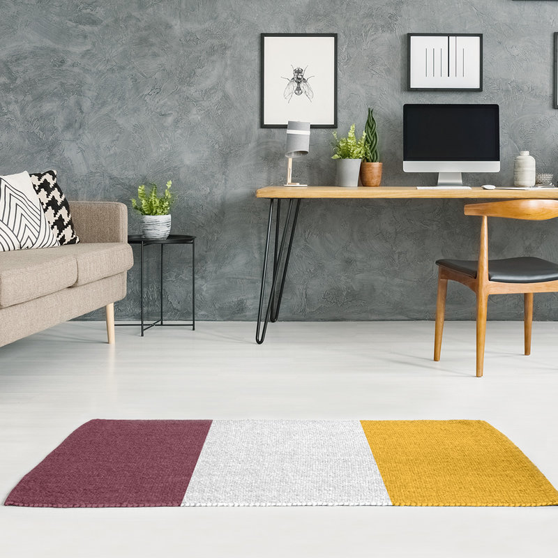 Chenille Indoor Rug, Rectangle 4' x 6'