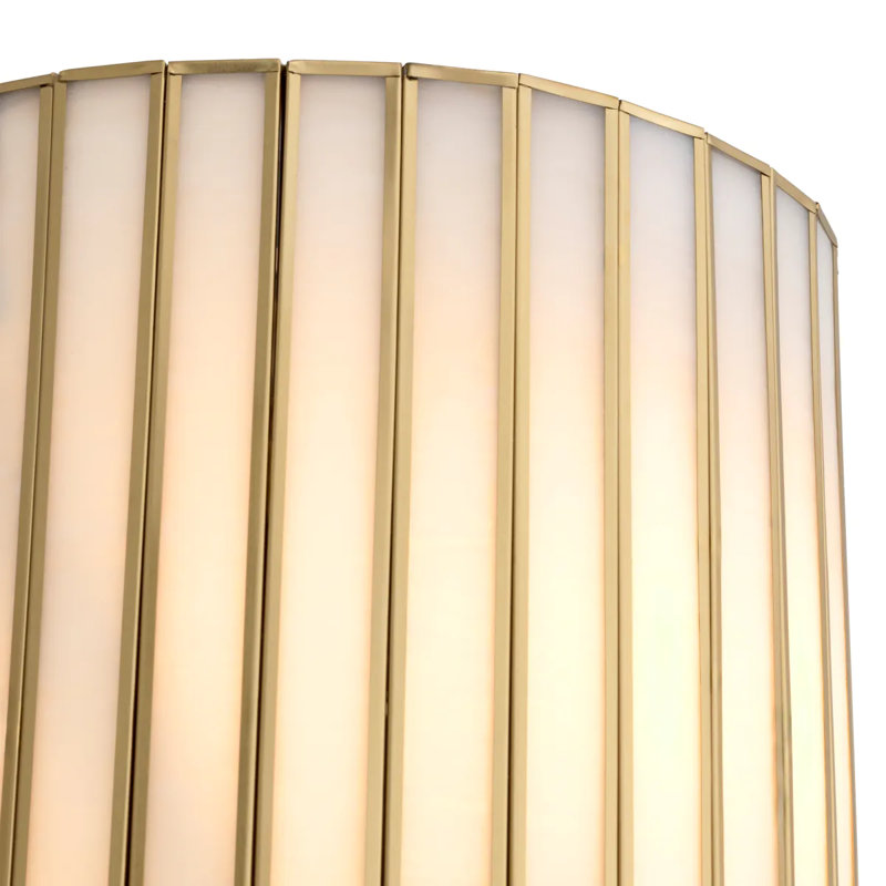 Wall Lamp Monari Antique Brass Finish