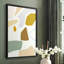 Pastel Splotches II Framed Print - Solid Wood-117078116-117078136