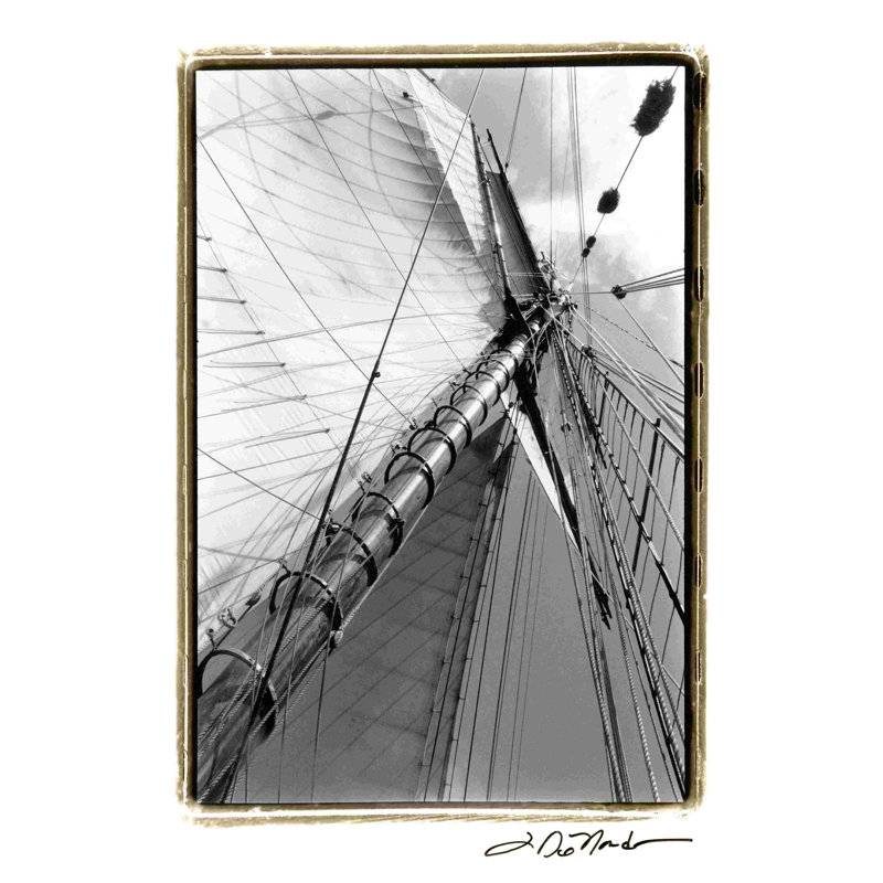 Mettez les voiles II, H 18 po x l 12 po