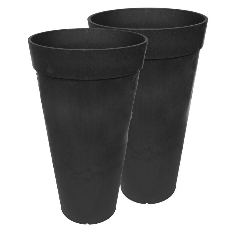 Nabil Tierra Verde Aria Indoor Outdoor Self Watering Planter, 1, 26.20" H x 14.80" W x 14.80" D