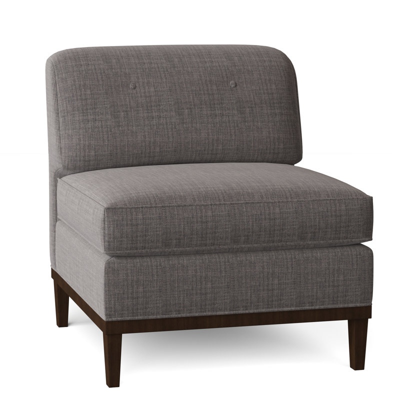 Avalon Slipper Chair, Gray, Café