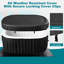 Spa CQYG, spa gonflable portable, spa extérieur pour 2 à 6 personnes avec jets de bulles et pompe chauffante, filtre-102220449