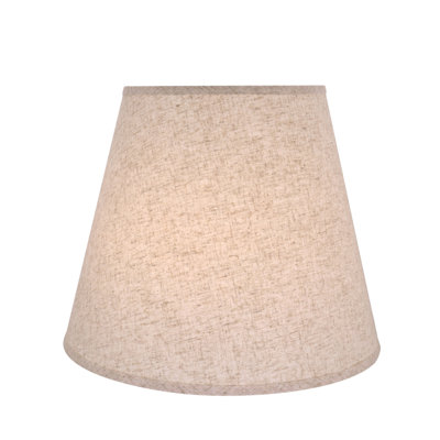 15 in. H Linen Bell Lamp Shade