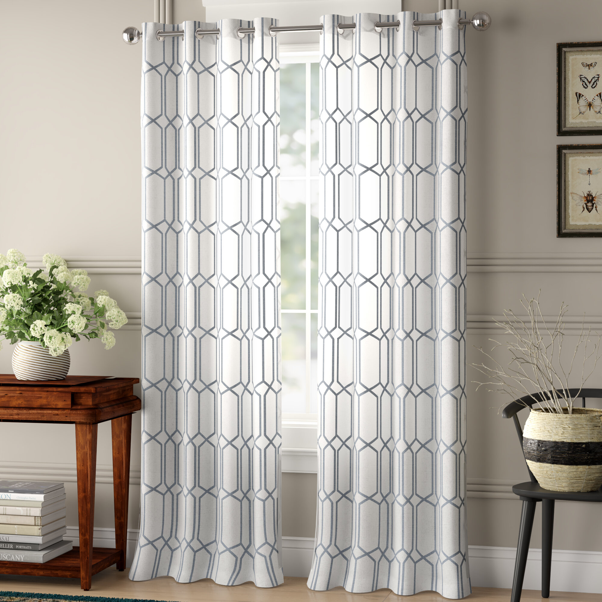 Mercer41 Albesa Room Darkening Curtains / Drapes Panel & Reviews | Wayfair