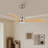 Lahrizi Adjustable Color Temperature 3 Height LED Ceiling Fan Light-462292029-462292030
