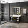 Wellesley 40" Wall-Mounted Single Bathroom Vanity Set with Stone Top