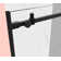 57'' - 59'' W x 75'' H Single Sliding Frameless Shower Door with Clear Glass