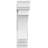 3"W x 12"D x 12"H Standard Imperial Architectural Grade PVC Bracket With Traditional Ends-47480905
