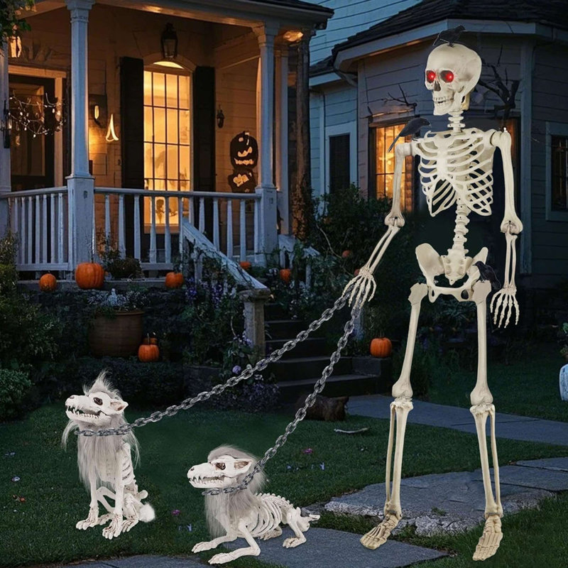 Accessoire de cosplay en plastique pour chaîne de décoration d'Halloween amovible en plastique, 6 pieds de long