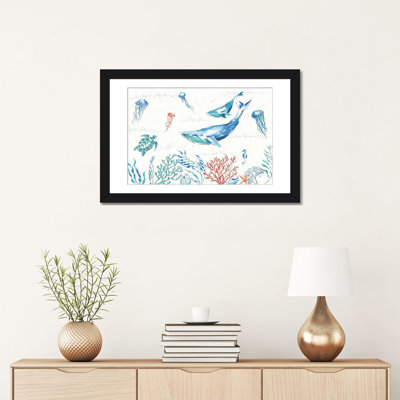 «Maritime I» par Daphne Brissonnet, impression sur toile tendue