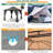 10'x10' Outdoor Gazebo Canopy, Canopy Tent with Sidewalls-84912614