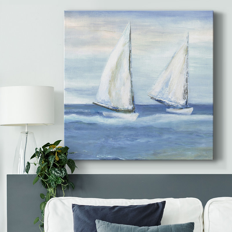 " Seaside Escape II ", 8" H x 8" W x 1.5" D