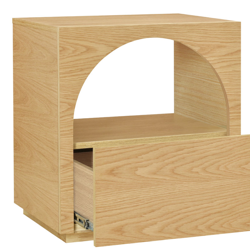 Table de chevet Jodiel, Naturel