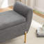 Banc de rangement rembourré Leaysia-460765400
