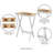 Tollette Tray Table Set