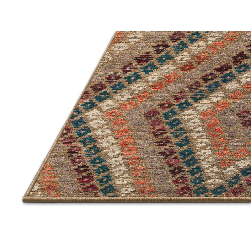 Abstract Indoor Rug, Rectangle 7' x 9'